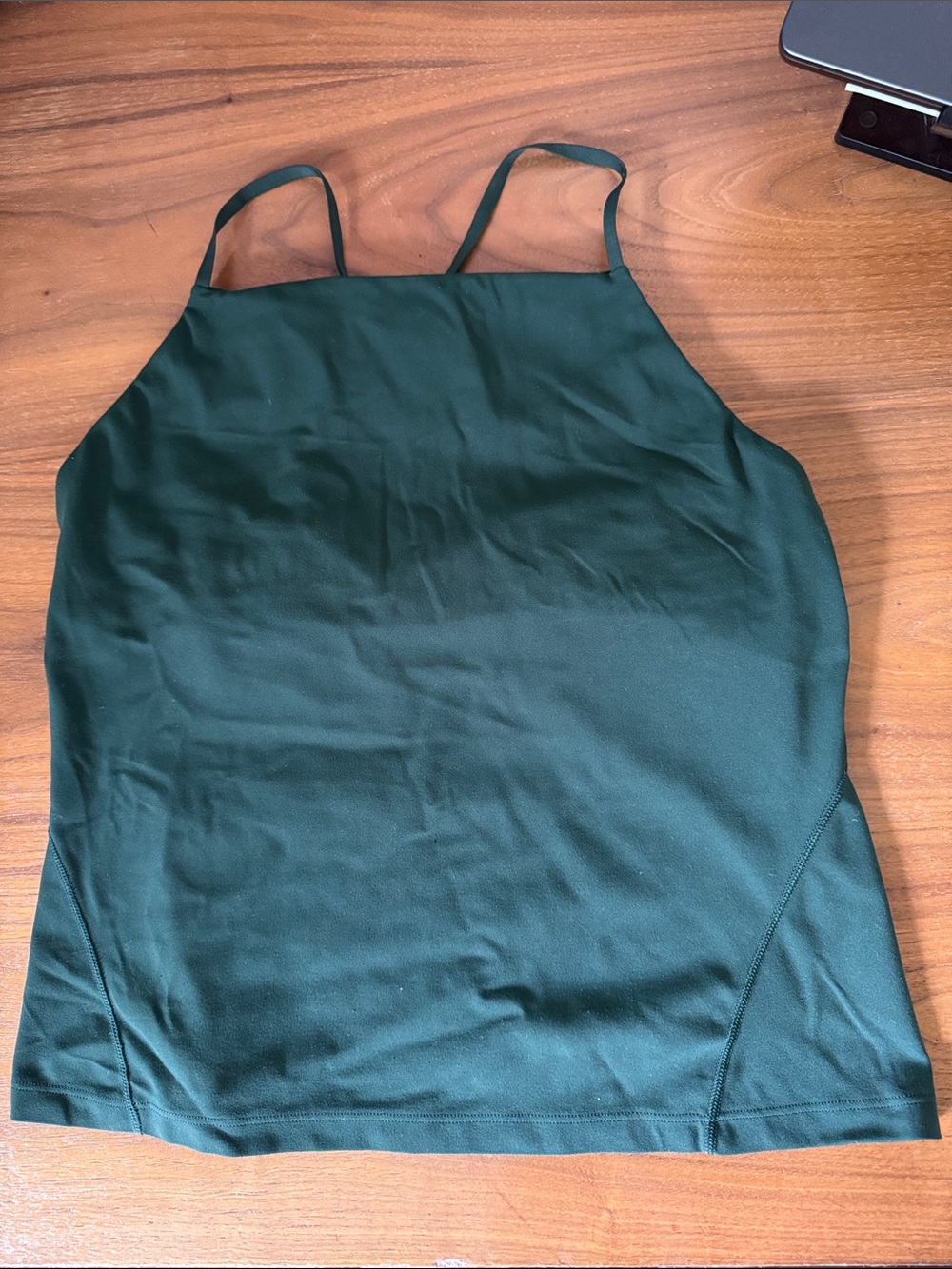 Lululemon high-neck Green Tank Top